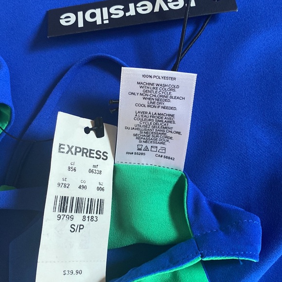 2 for 20  ⭐️ NWT express reversible top size S - Picture 4 of 6